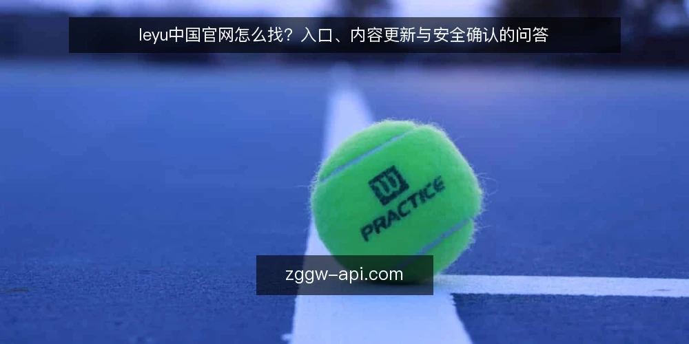 leyu中国官网怎么找?入口、内容更新与安全确认的问答 — 先确认:leyu中国官网的官方入口怎么判断? 配图